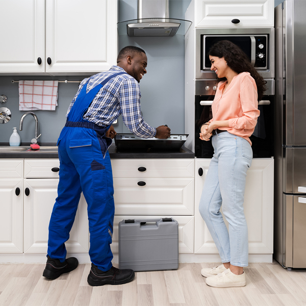 can you provide an estimate for cooktop repair before beginning any work in Wesley Iowa